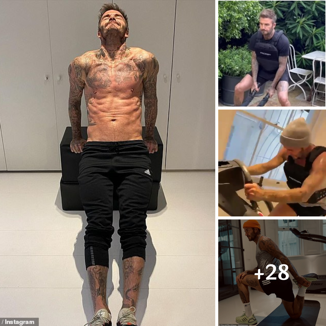 David Beckham’s grueling Olympic Day workout leaves fans in awe