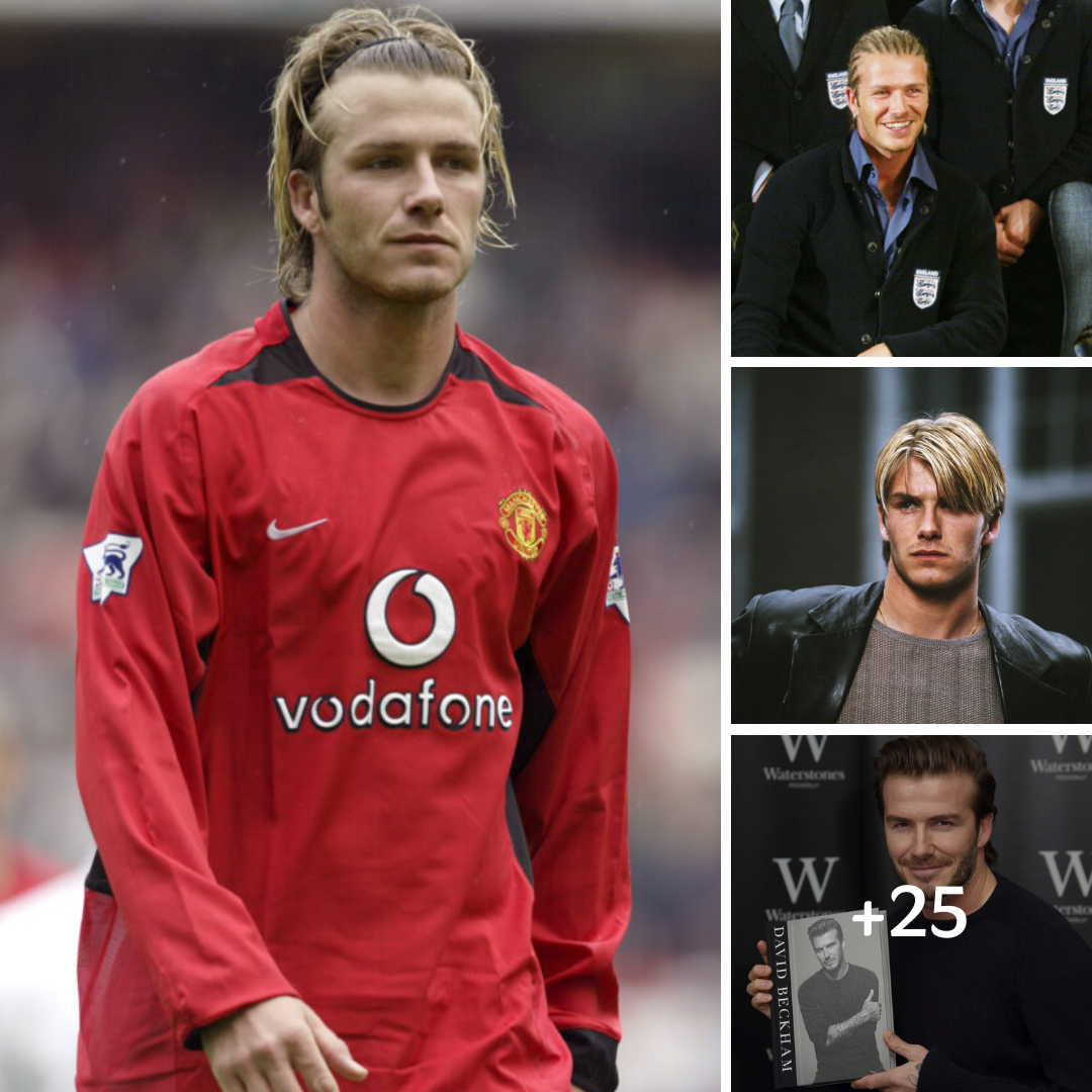 A Gentle Reminder of David Beckham’s Wild Hair Evolution ‎