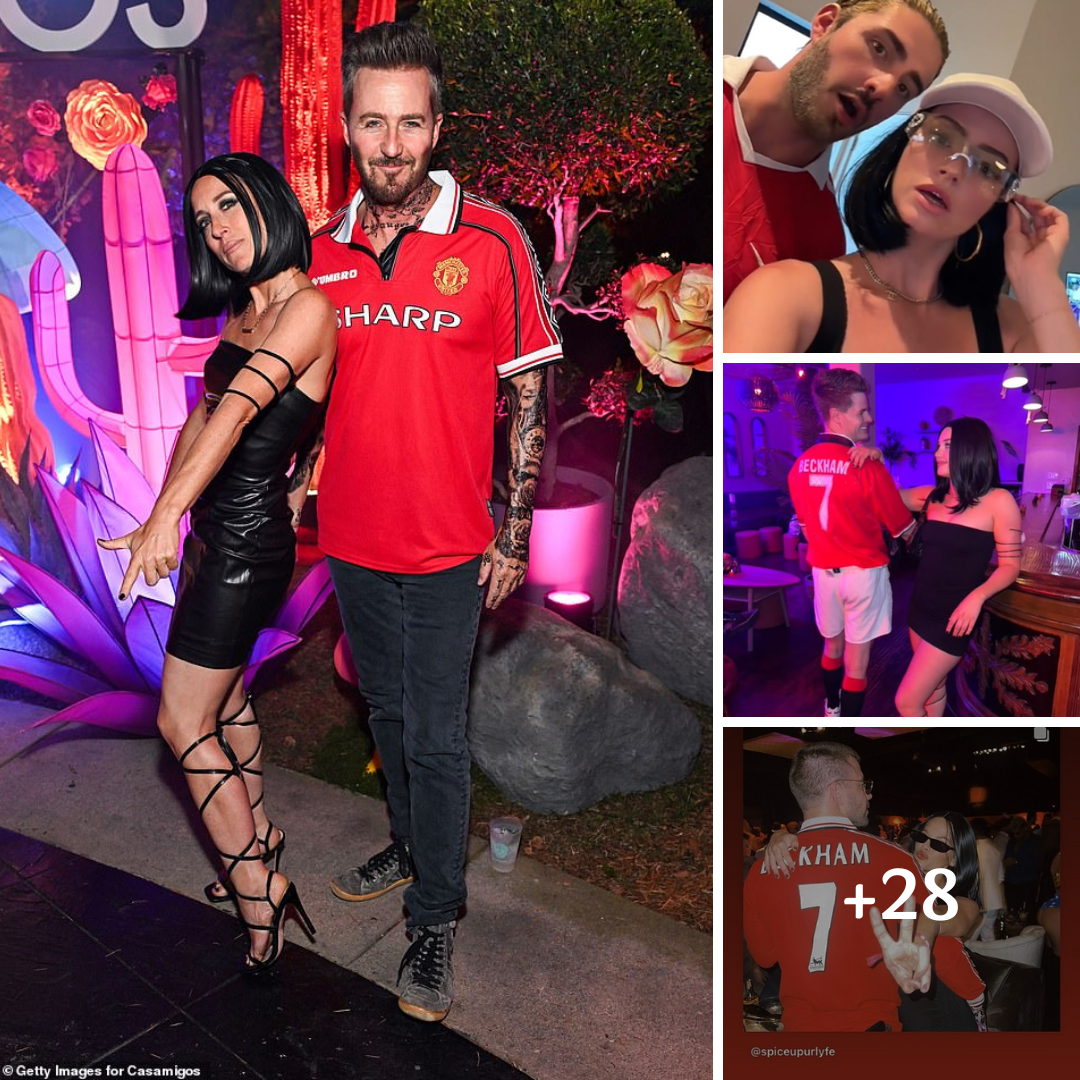 David Beckham inspires an array of Halloween costumes with fans and celebs dressing up as the footballer and wife Victoria after the success of his Netflix series