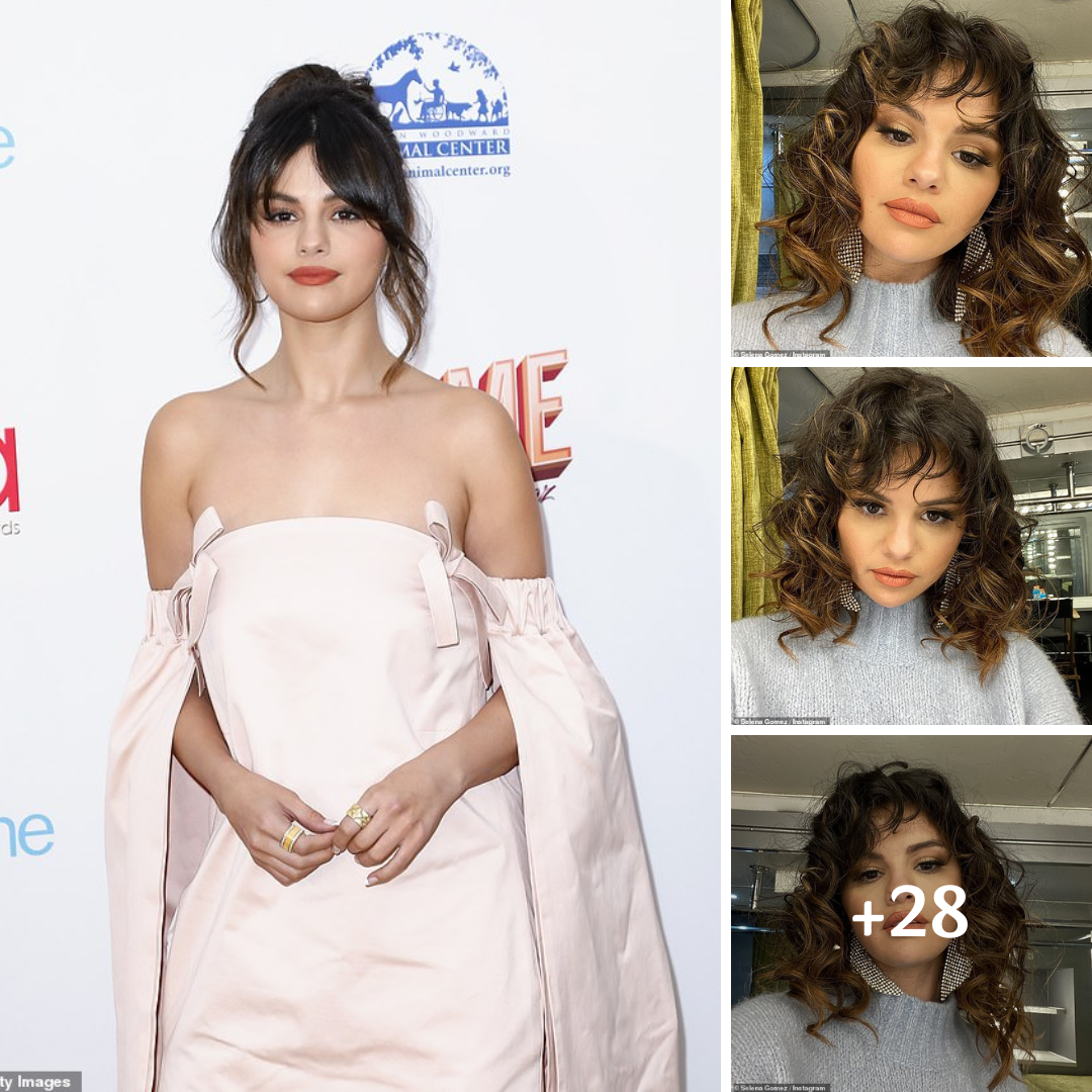 Selena Gomez debuts a curly hairdo in a series of selfies…after slamming Instagram