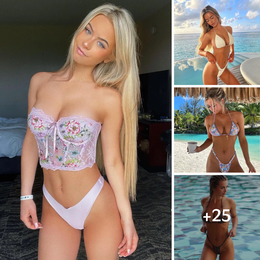 Emily Elizabeth’s Tropical Bikini Curves Are Out Of This World