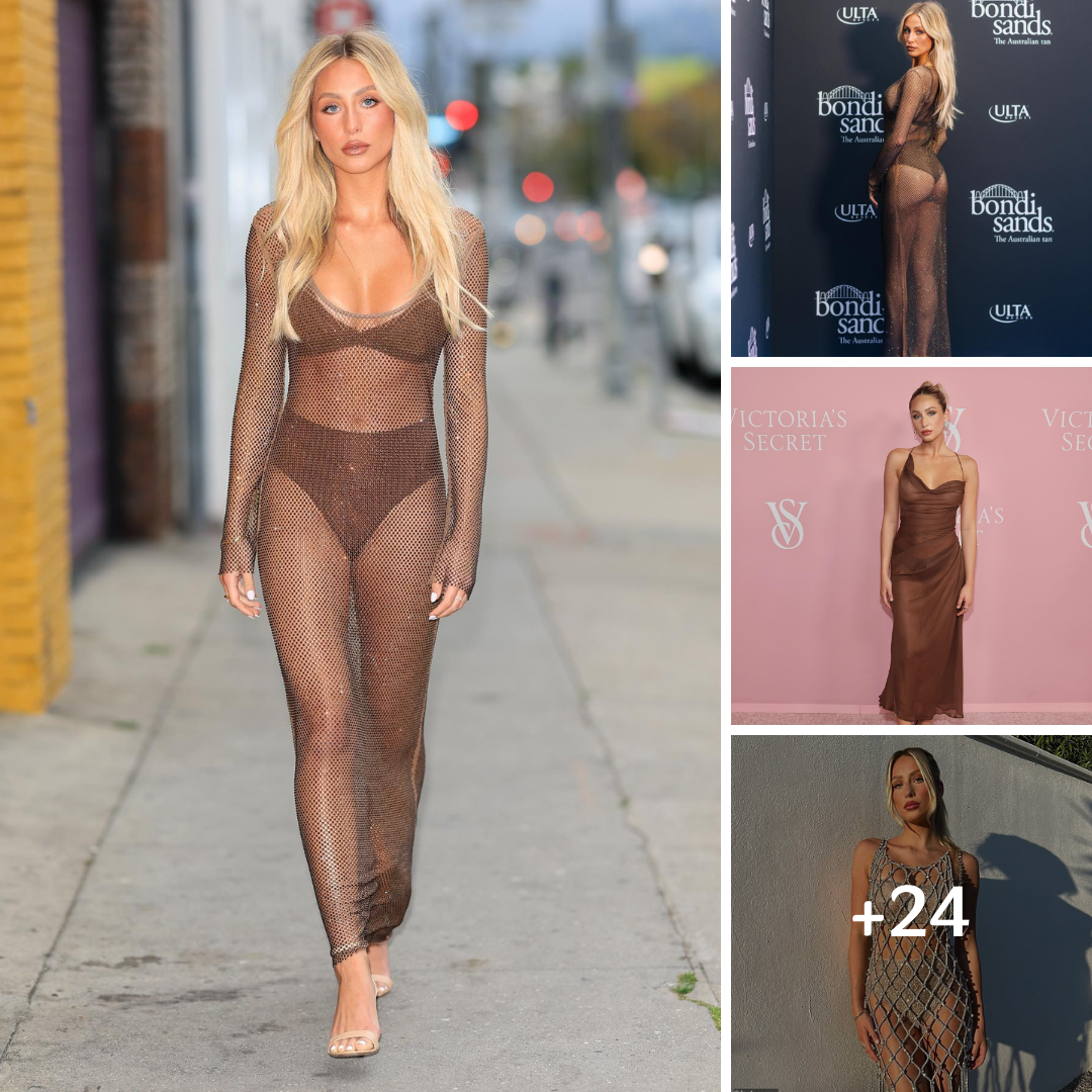 TikTok Star Alix Earle Leaves Little To The Imagination In See-Through Dress