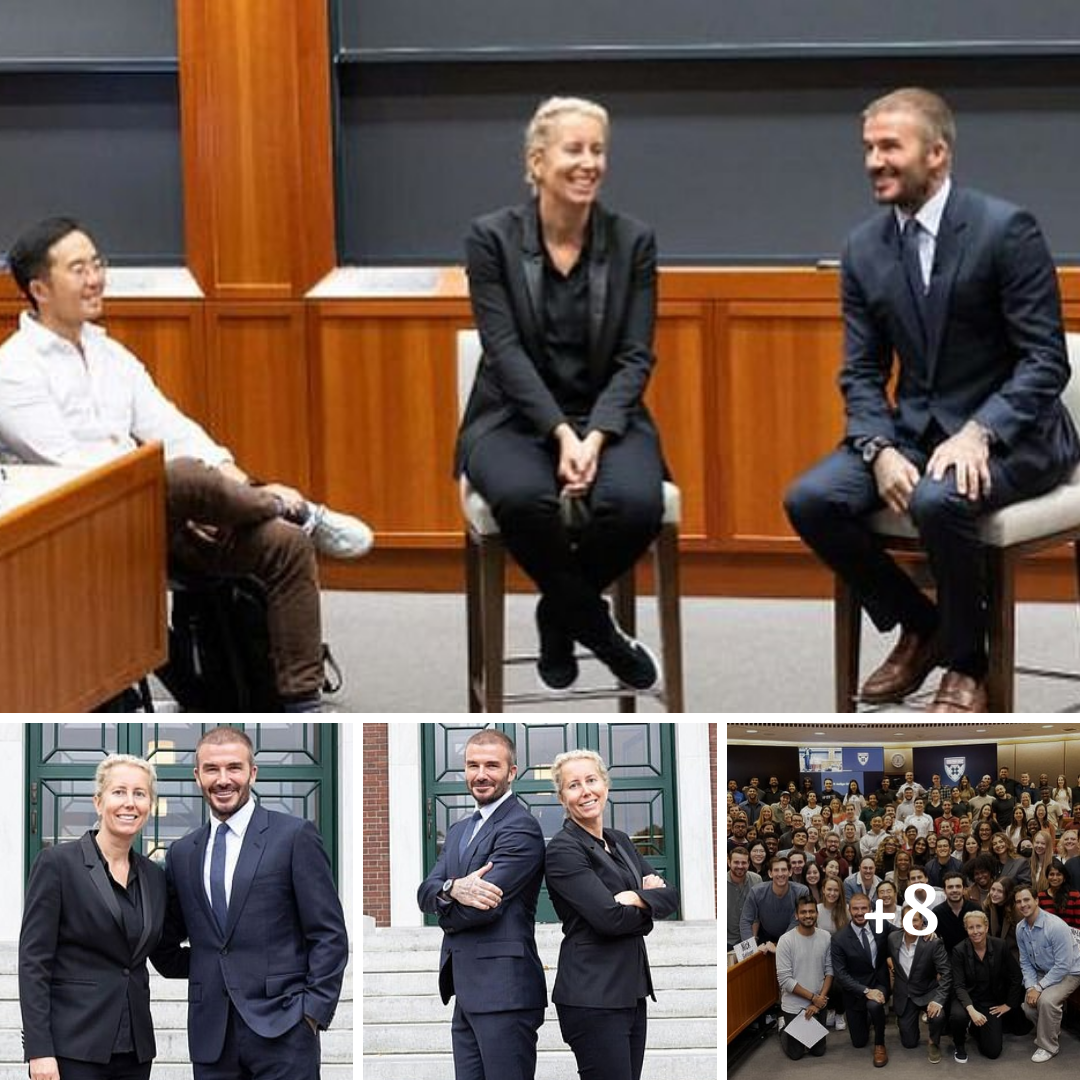 David Beckham visits Harvard as a guest speaker and talks to business students about life in soccer and investment in Inter Miami: ‘Who would have thought the boy from east London talks at Harvard?’