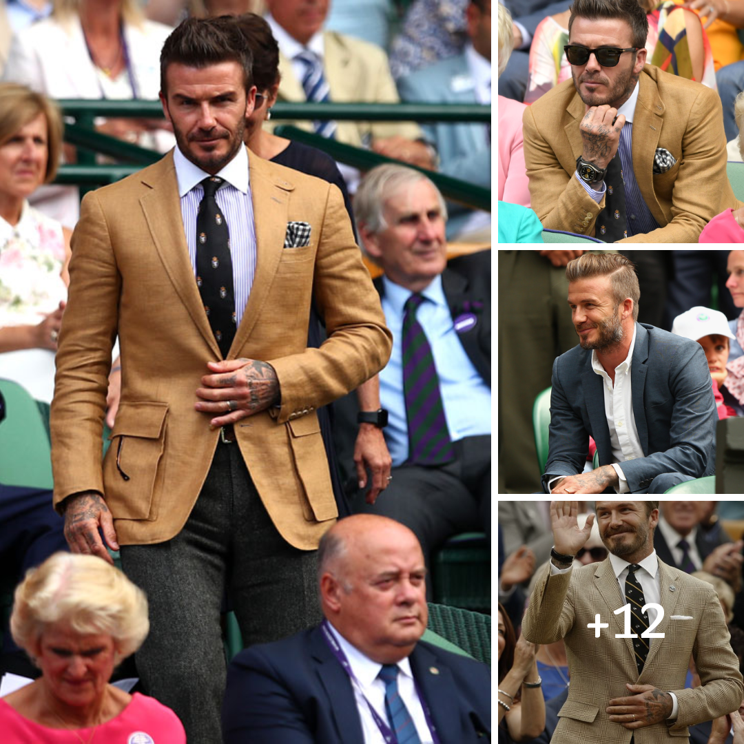 David Beckham Shows You How To Win Wimbledon Without Playing Tennis