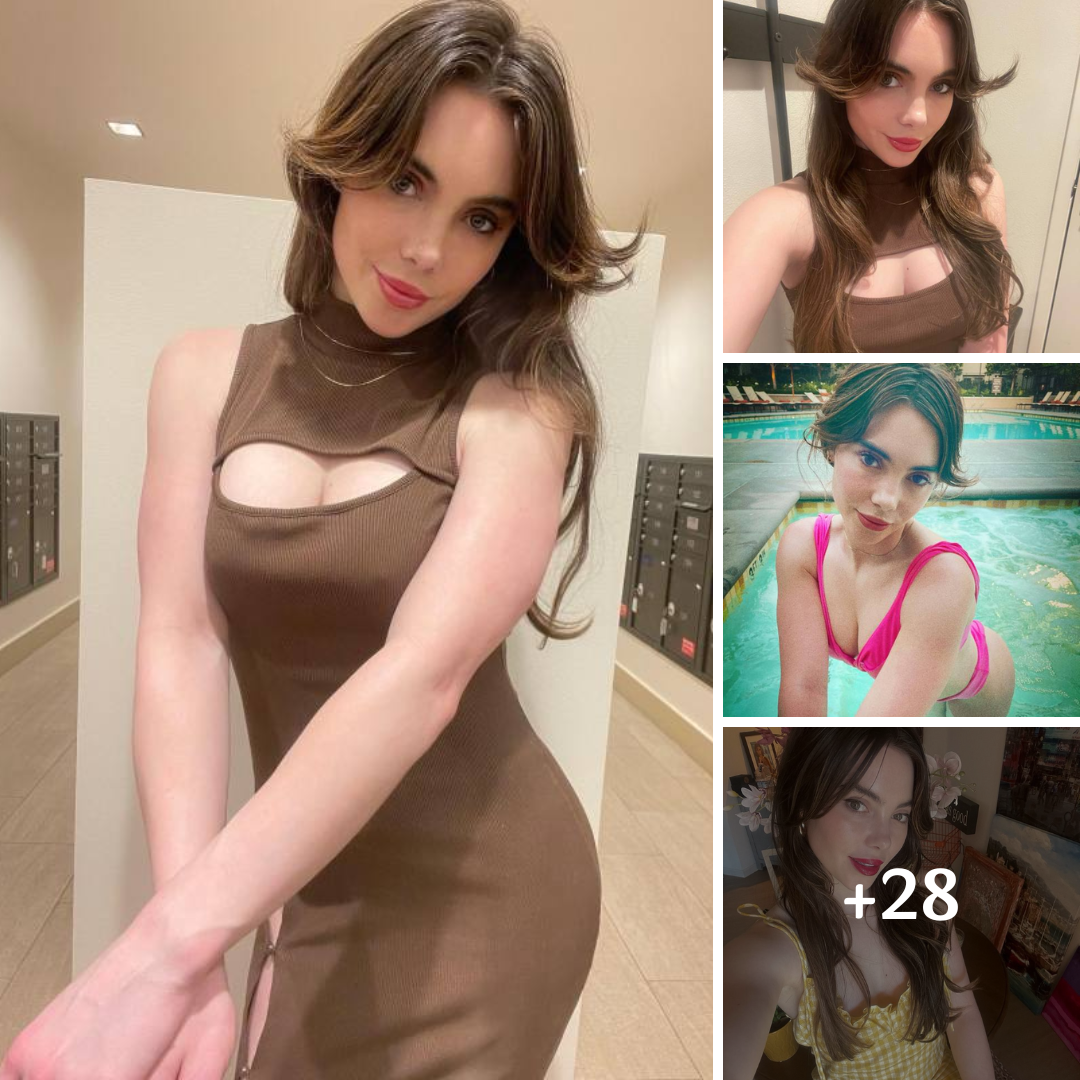 Gymnast McKayla Maroney Stuns In Tight Peephole Dress