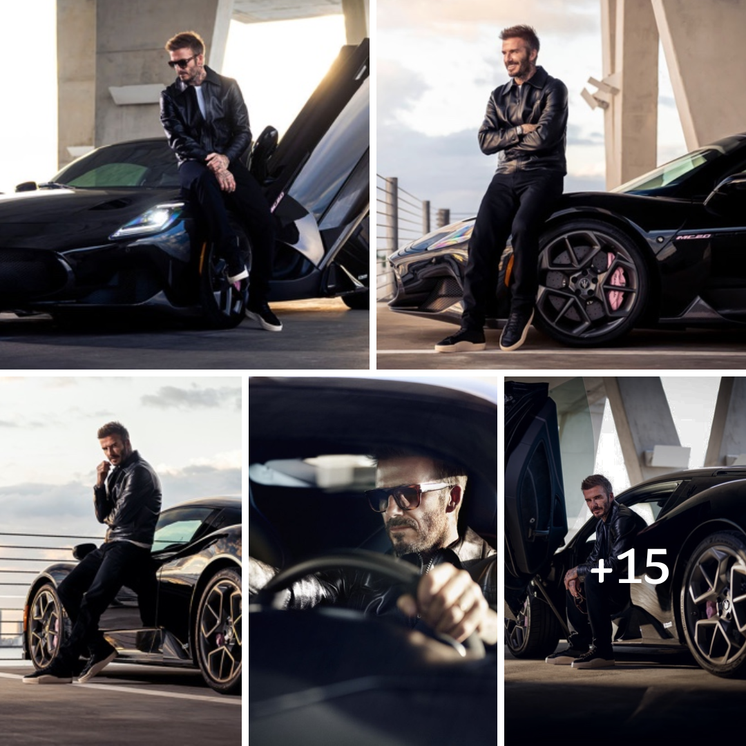 David Beckham Links Up with Maserati for MC20 Fuoriserie Edition