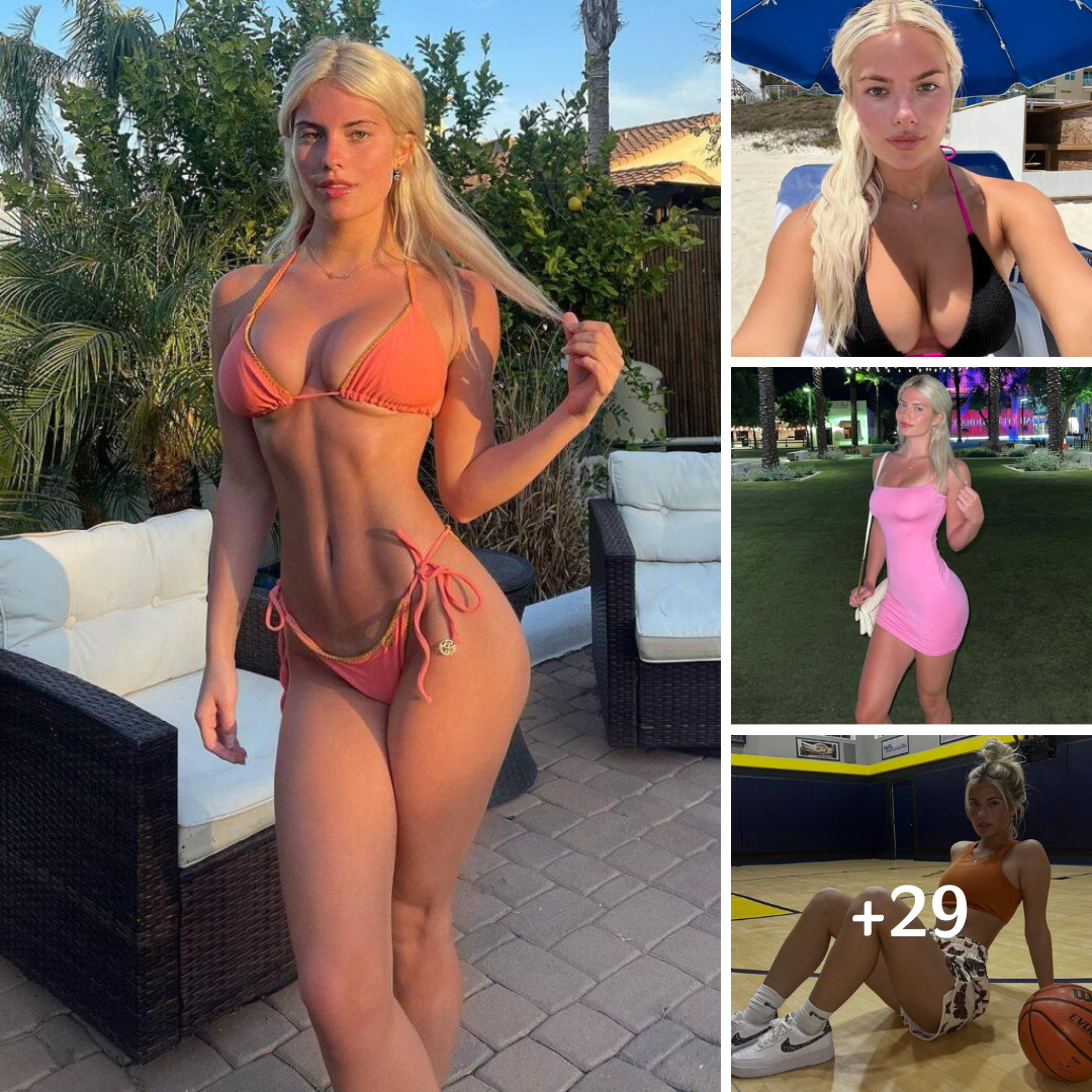 Basketball Player Hannah White Basks In The Sun In Her Tiny Bikini