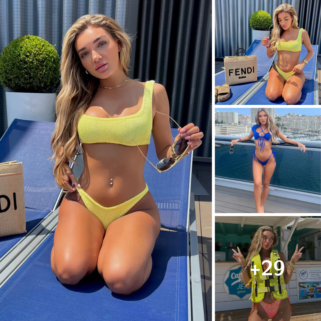 Beaux Raymond In Yellow Bikini Is ‘Missing Sailing The Sea’