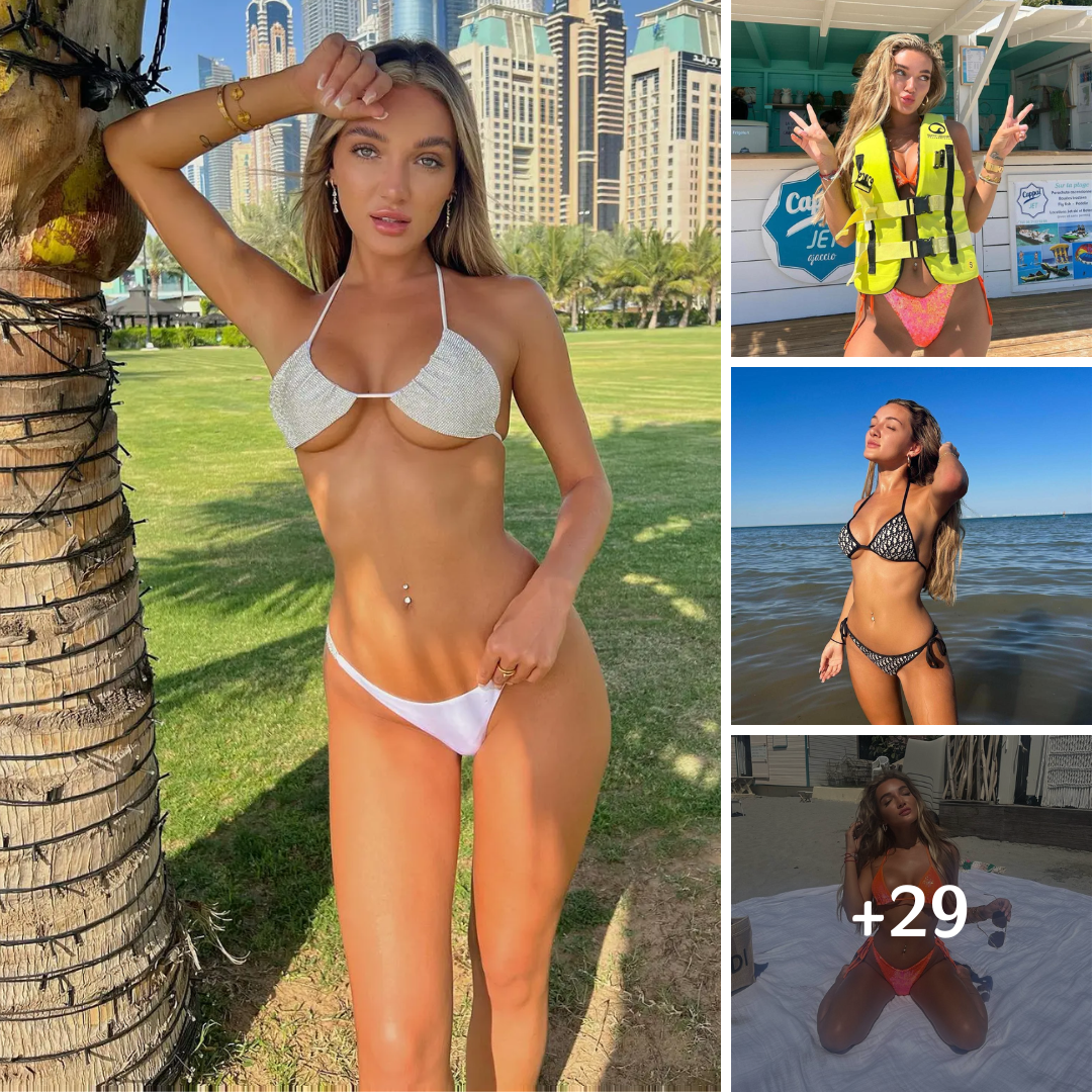 Beaux Raymond In Drawstring Bikini Is Ready To Jet Ski