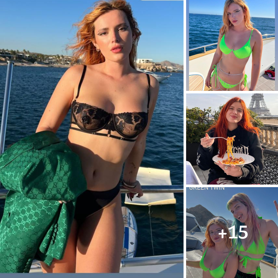 Bella Thorne Displays Her Flawless Figure In Two Tiny Bikinis From Mexico Holiday