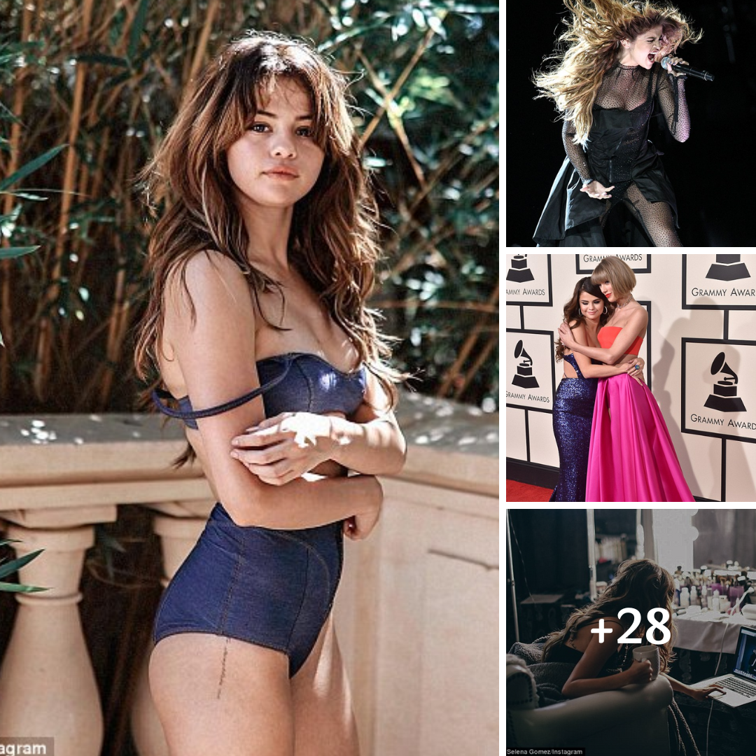 Selena Gomez shows off curves as she poses in bikini during her Revival Tour