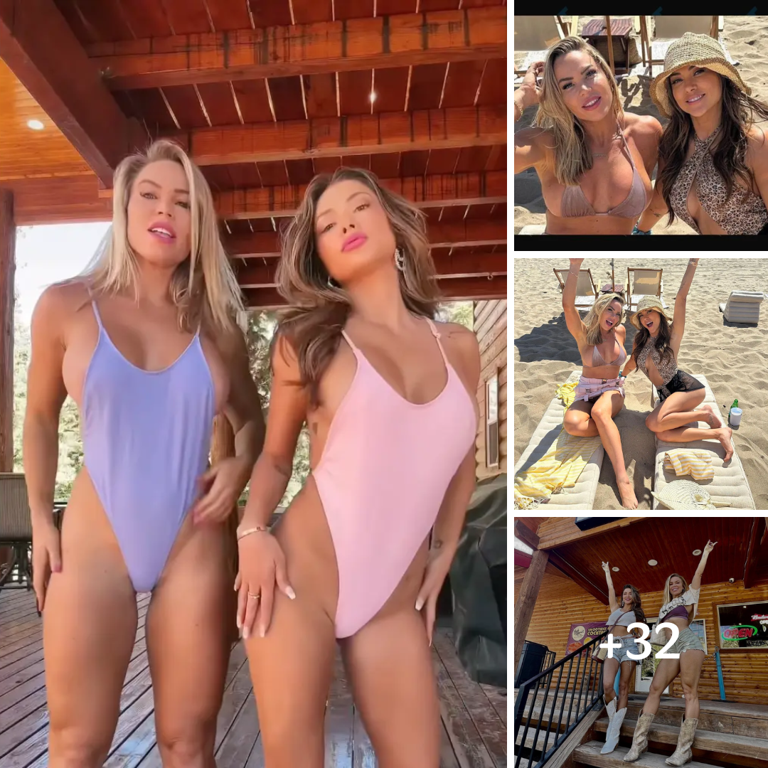 Arianny Celeste & Lauren Drain Are ‘Hot Mamas’ In Short Shorts And Cowboy Boots