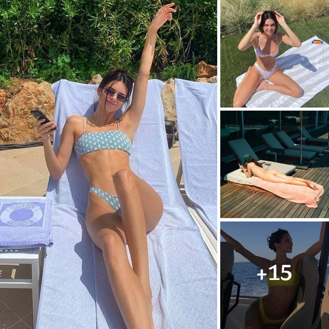 Kendall Jenner Sunbathes In Nothing But A Baseball Cap