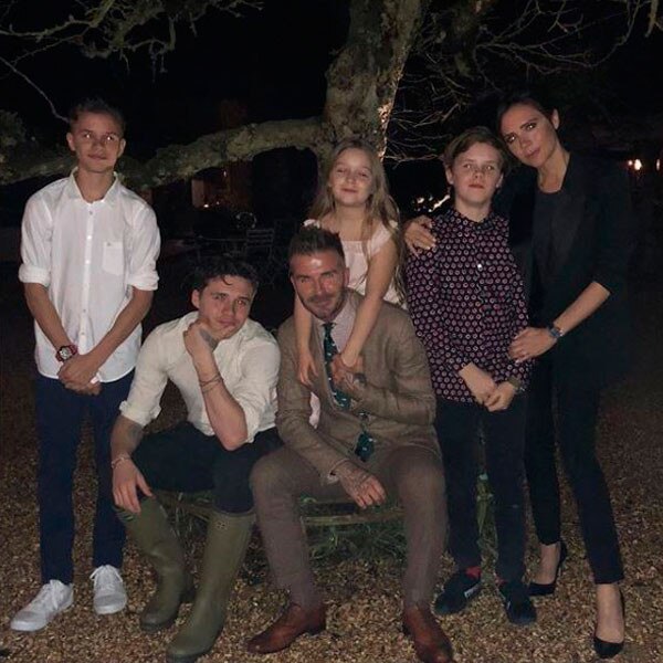 David Beckham, Victoria Beckham, The Beckham Family, Parents Day