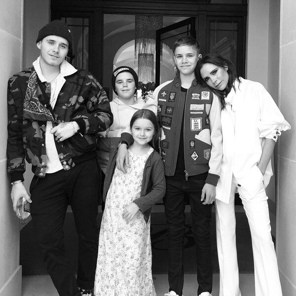 Victoria Beckham, Brooklyn Beckham, Romeo Beckham, Cruz Beckham, Harper Beckham, Beckham Family