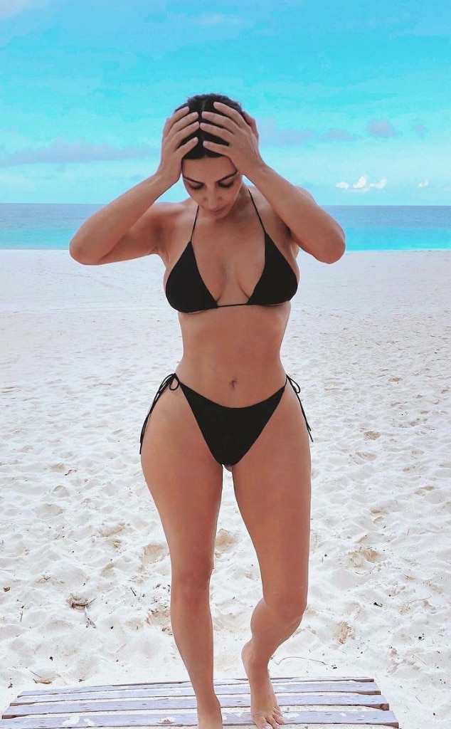 Kim Kardashian, KUWTK, Keeping Up With the Kardashians, Bikini Pics