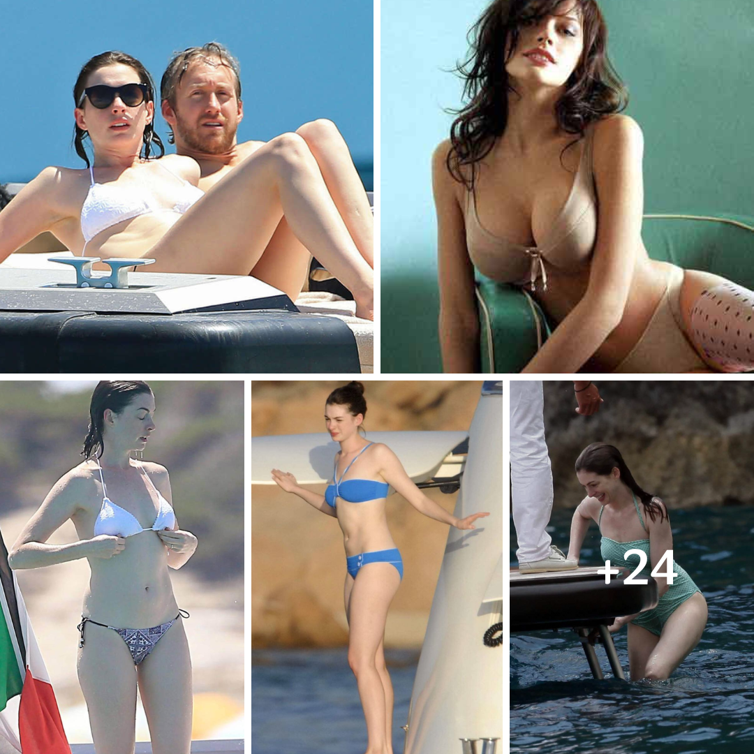 Anne Hathaway Bikini Pictures | Hollywood Actress Anne Hathaway Swimsuit Photos To Make Your Day