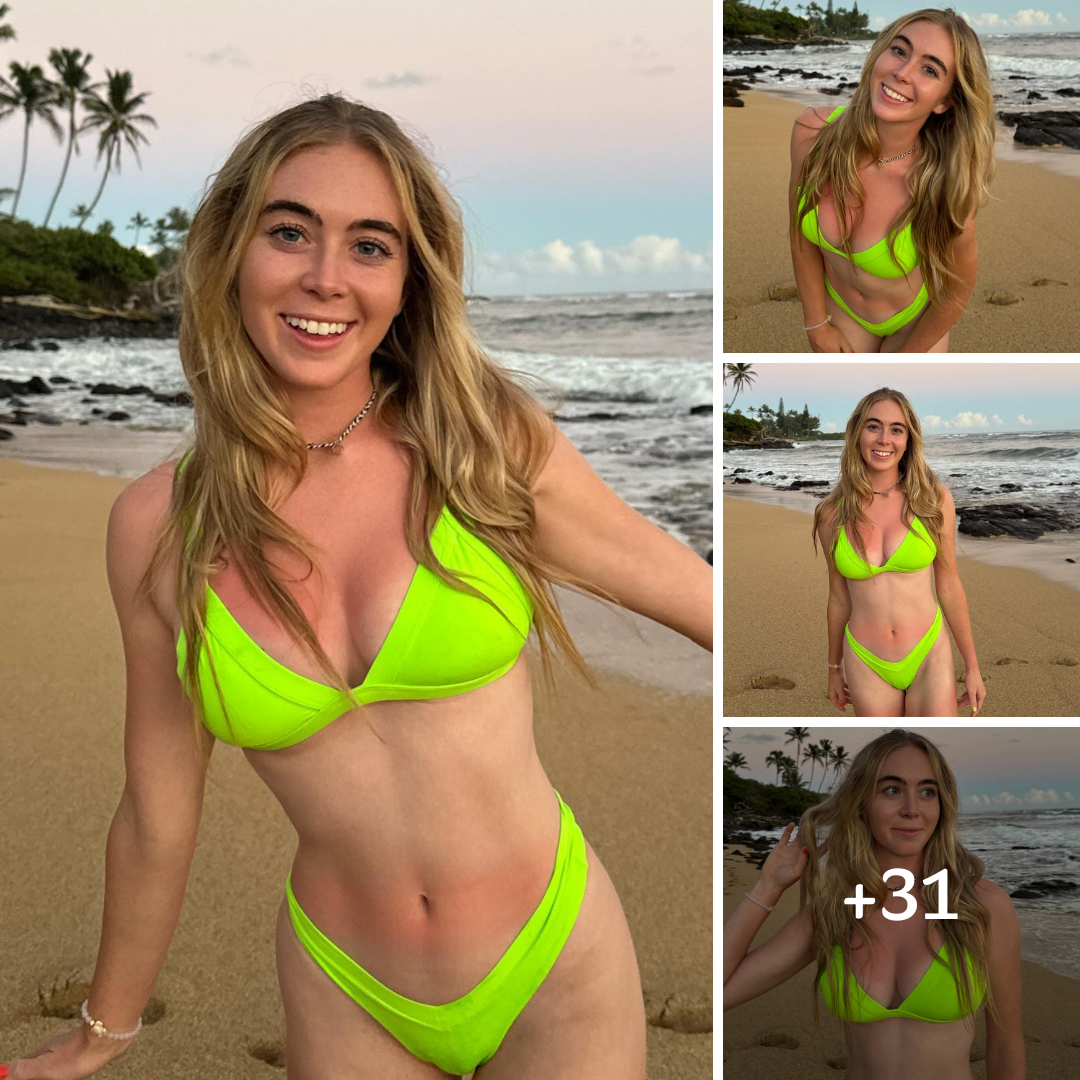 Golfer Grace Charis In Bikini Says ‘Long Time No Sea’