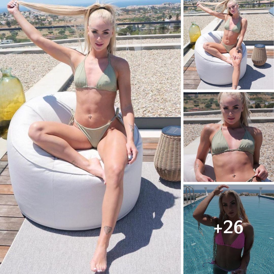 Swiss Soccer Star Alisha Lehmann Sizzles In Poolside Downtime