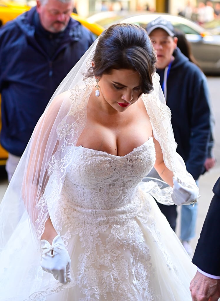 Selena Gomez's Wedding Dress in Only Murders in the Building