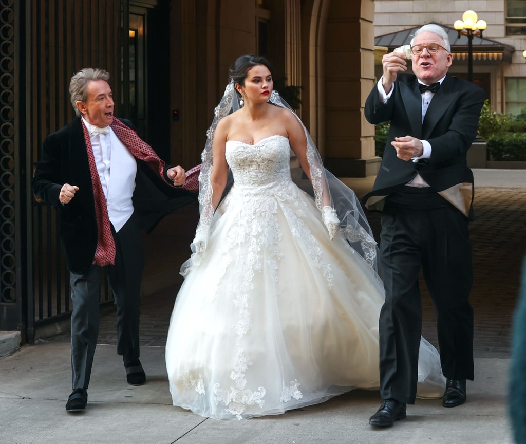 Selena Gomez's Wedding Dress in Only Murders in the Building