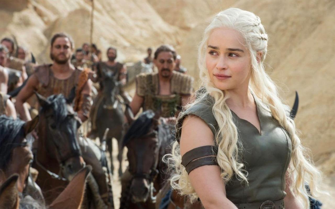 Her look resembled the fictional Game of Thrones character, Khaleesi