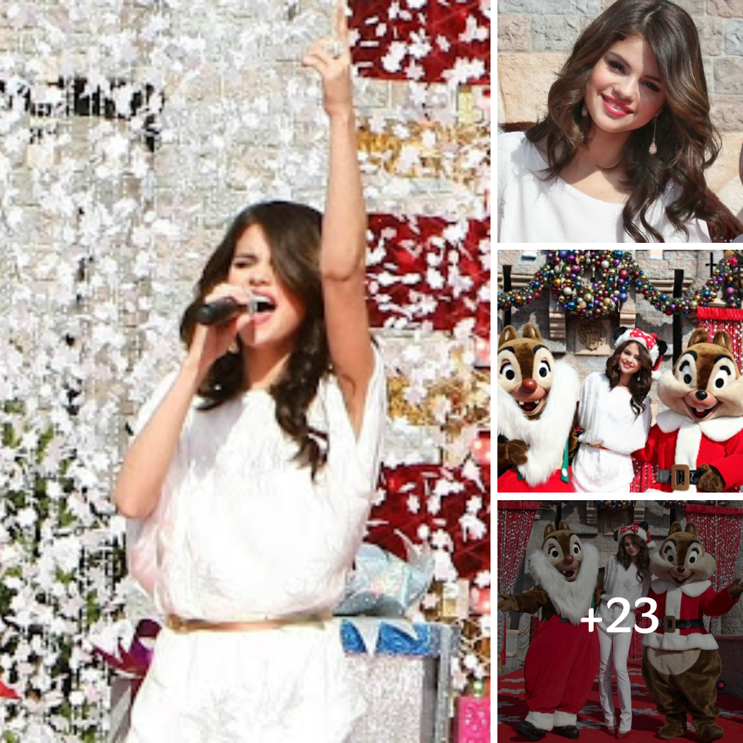 Selena Gomez Disneyland Christmas Parade Pretty