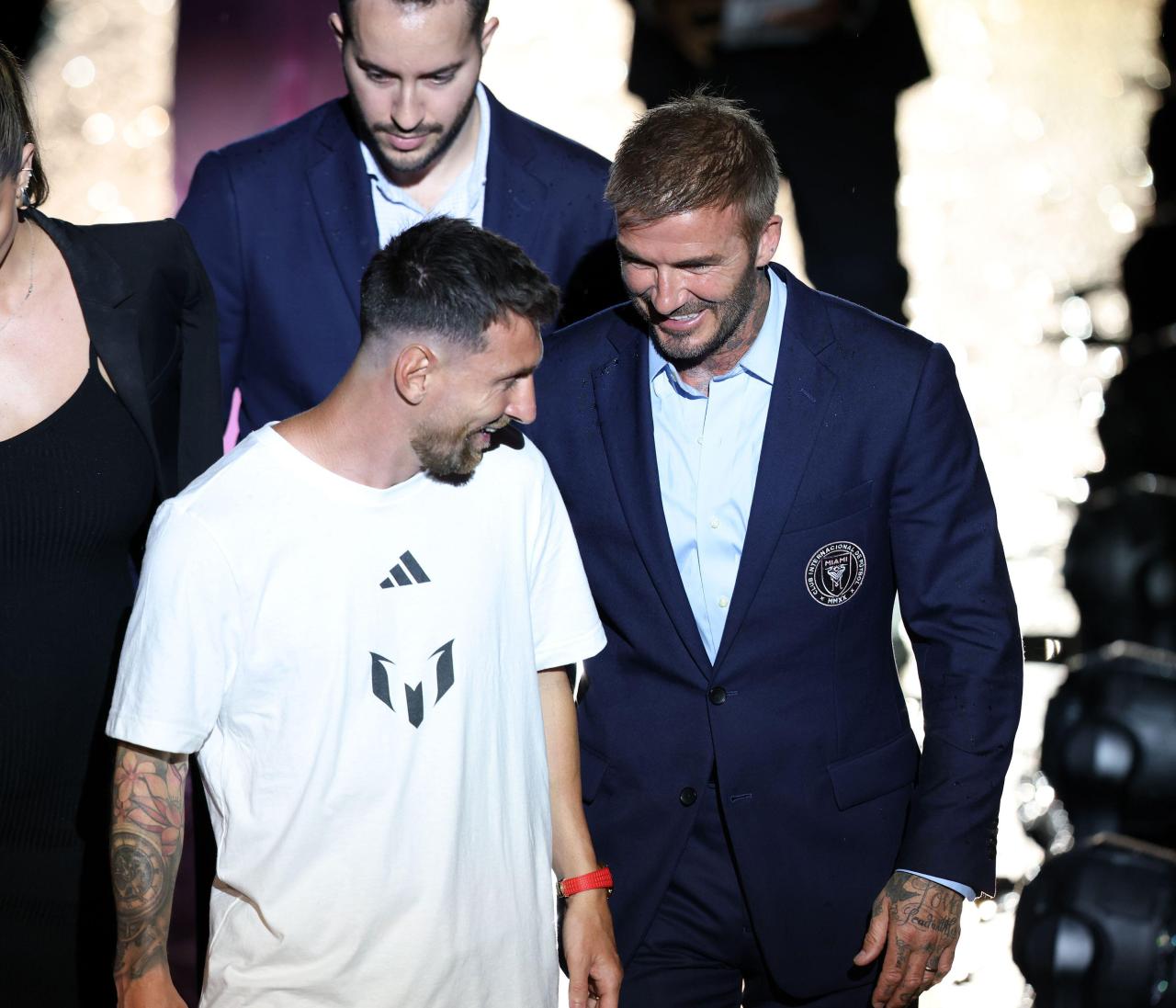 David Beckham makes outrageous claim about Lionel Messi's Inter Miami  unveiling and nobody believes him | The US Sun