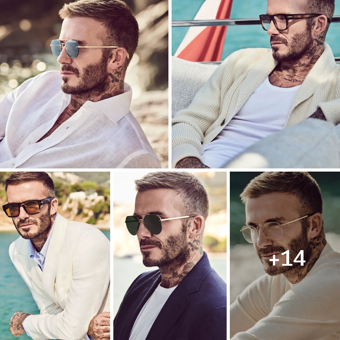 David Beckham Looks to Italian Style to Inspire Eyewear Collection