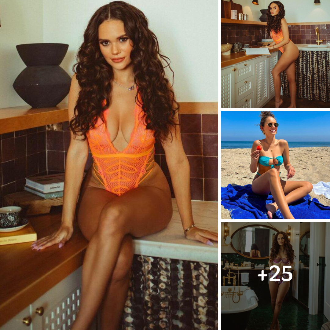 Former Disney Star Madison Pettis In Sheer Teddy Asks ‘What’s Cookin?’