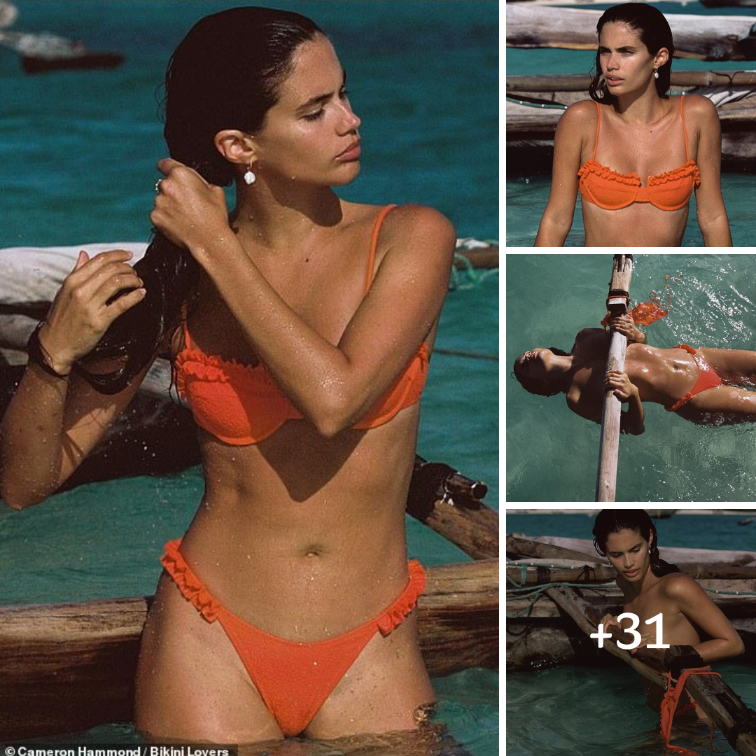 Sara Sampaio shares more stunning looks for her swimwear collaboration with Bikini Lovers