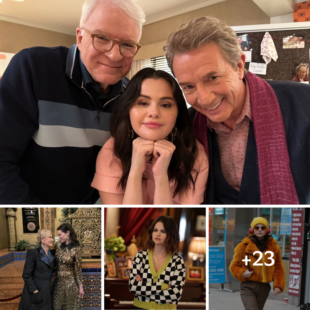 Selena Gomez Celebrates ‘Only Murders in the Building’ Season 3 With Sweet Set Selfie