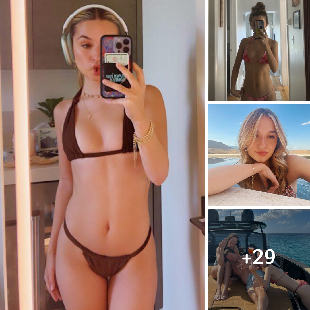 Mark Wahlberg’s 19-Year-Old Daughter Shows Off Her Tiny Brown Bikini