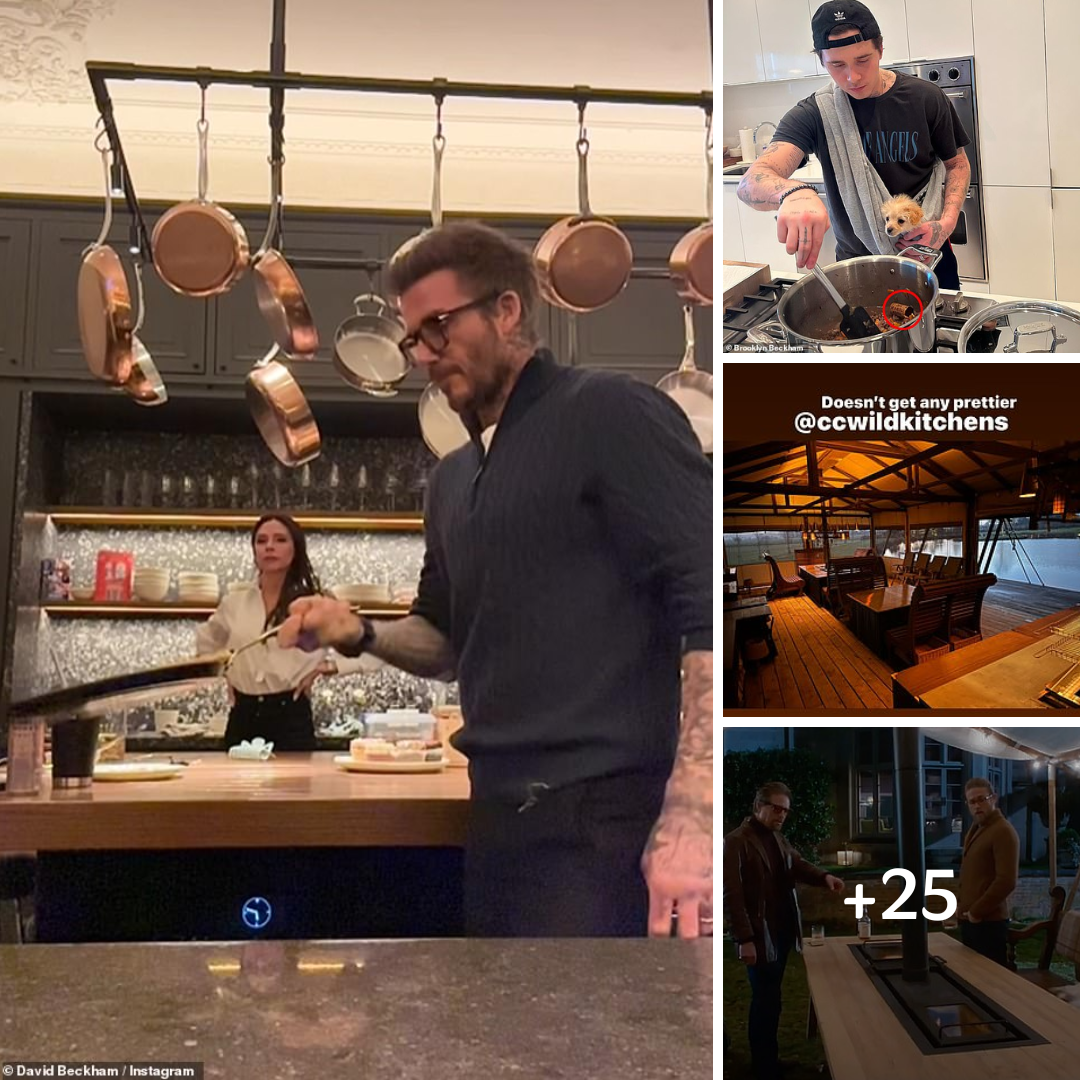 Inside David Beckham’s night at £50,000 BBQ tent’