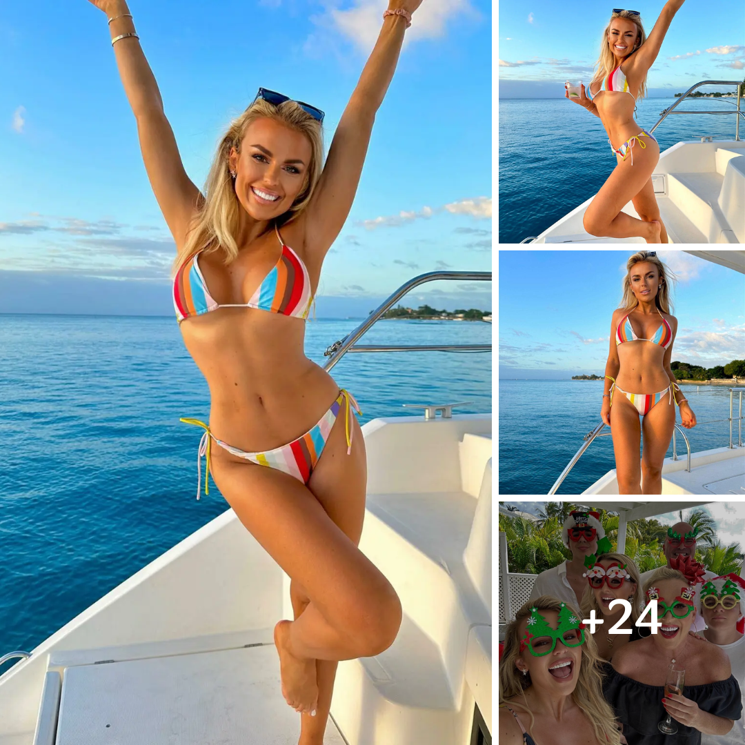 Tallia Storm Takes Over A Yacht In Her Tiny Bikini