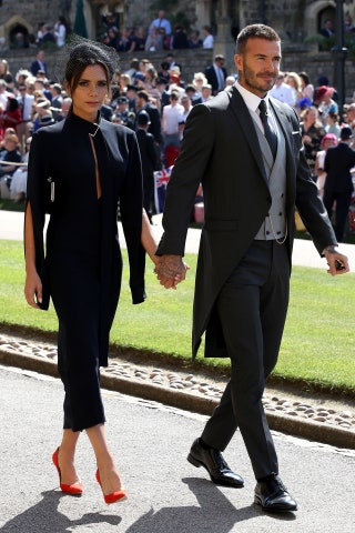 Arriving to the Duke and Duchess Of Sussexs wedding