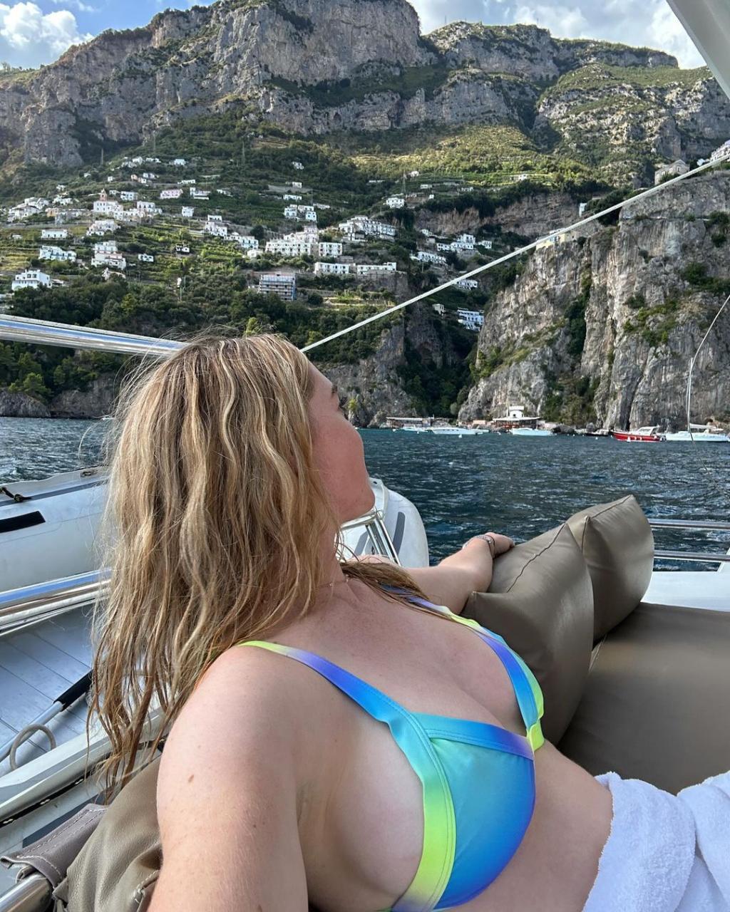 Grace is currently on holiday in Italy and toured the Amalfi coast