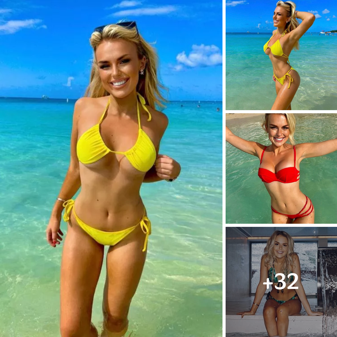 Singer Tallia Storm Wows In Yellow Bikini During Barbados Vacation