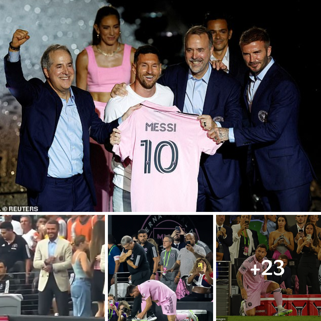 David Beckham claims convincing Lionel Messi to join Inter Miami was one of the best moments of his life, as he reveals they began talks with the World Cup winner in Barcelona in 2019