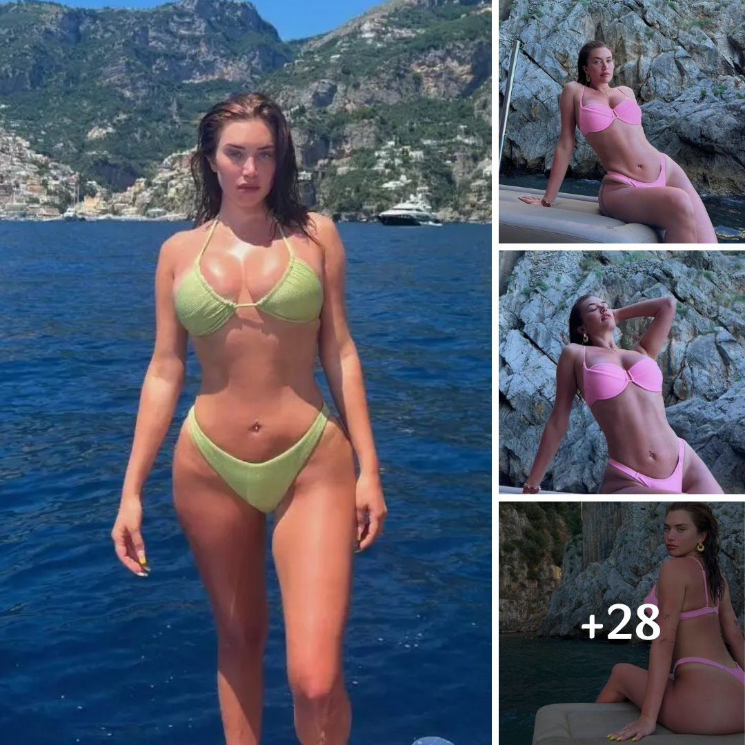 Stassie Karanikolaou In Pink Bikini Proves She’s The Hottest In Italy