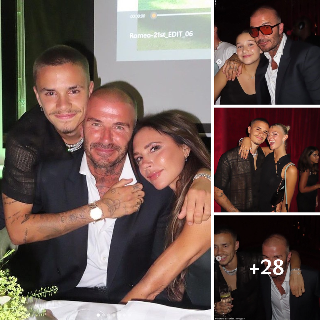 Victoria and David Beckham are joined by their ‘incredible’ family and friends as they help son Romeo celebrate his milestone 21st birthday