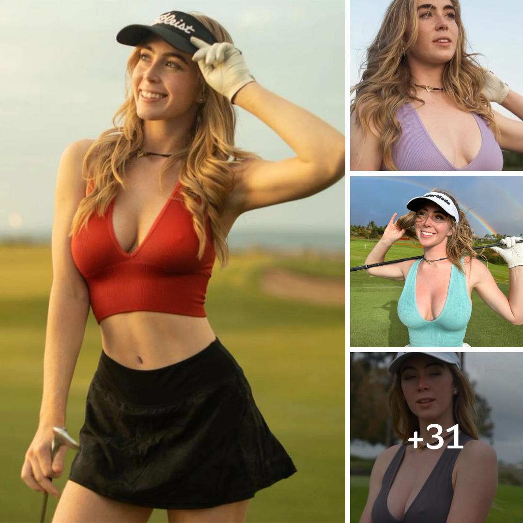 Grace Charis wows fans ahead of PGA Championship as they claim ‘golf never looked so good’