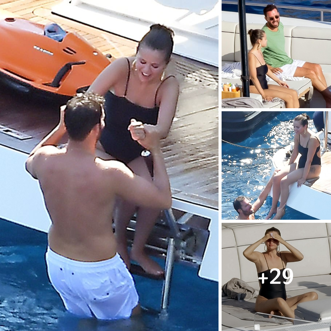 Selena Gomez is seen getting close with Italian film producer Andrea Iervolino on a yacht