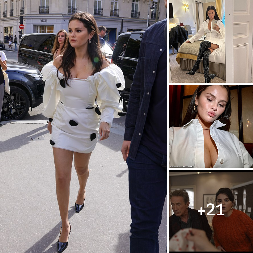 Selena Gomez talks ‘appreciating’ her struggles like being bipolar and is proud she is ‘honest with the world’… after putting on a busty display in Paris