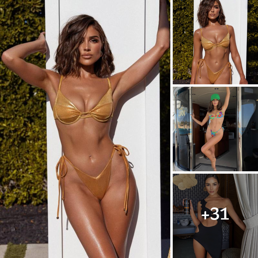 Olivia Culpo In Plunging Bikini Is Worth Her Weight In Gold