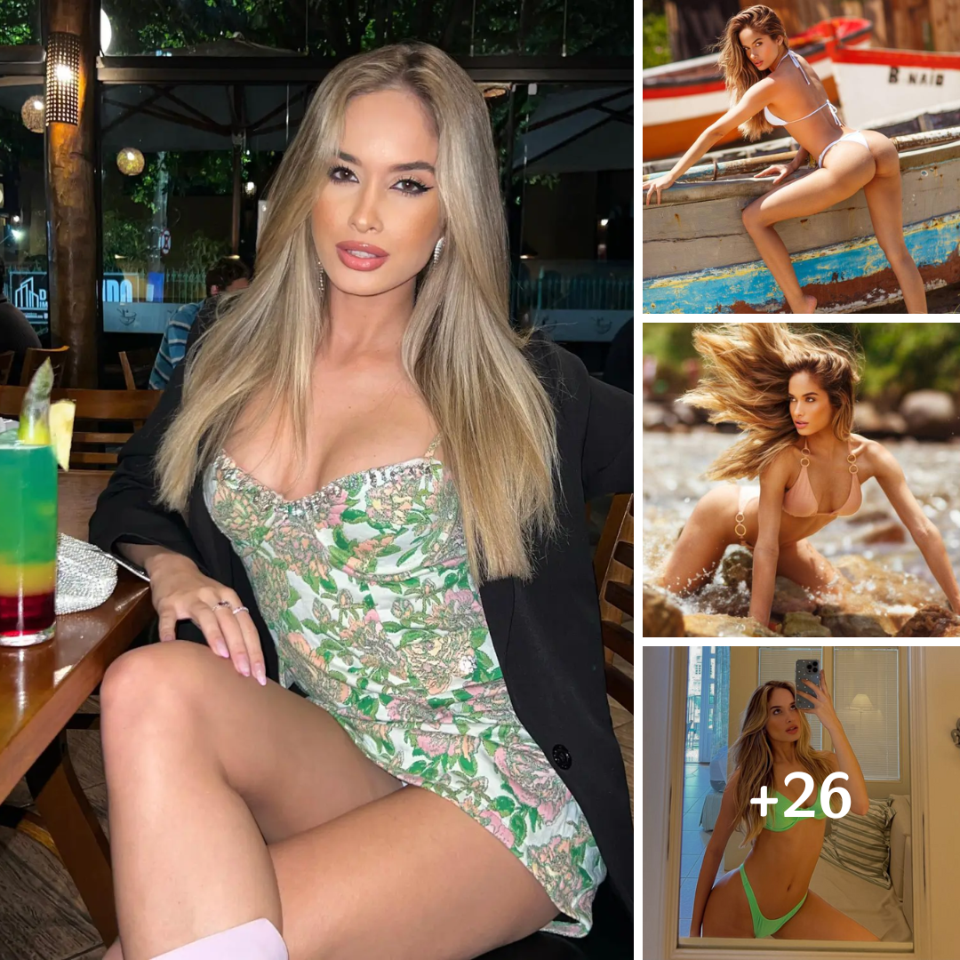 19-Year-Old Anna Cangussu Gets Wet ‘N Wild For Bikini Fun!