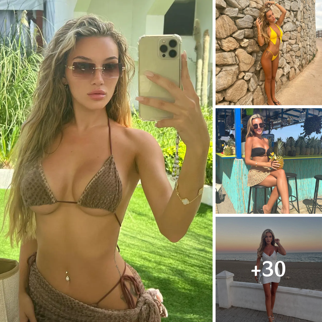 Beaux Raymond Snaps A Selfie In Itty Bitty Brown Bikini