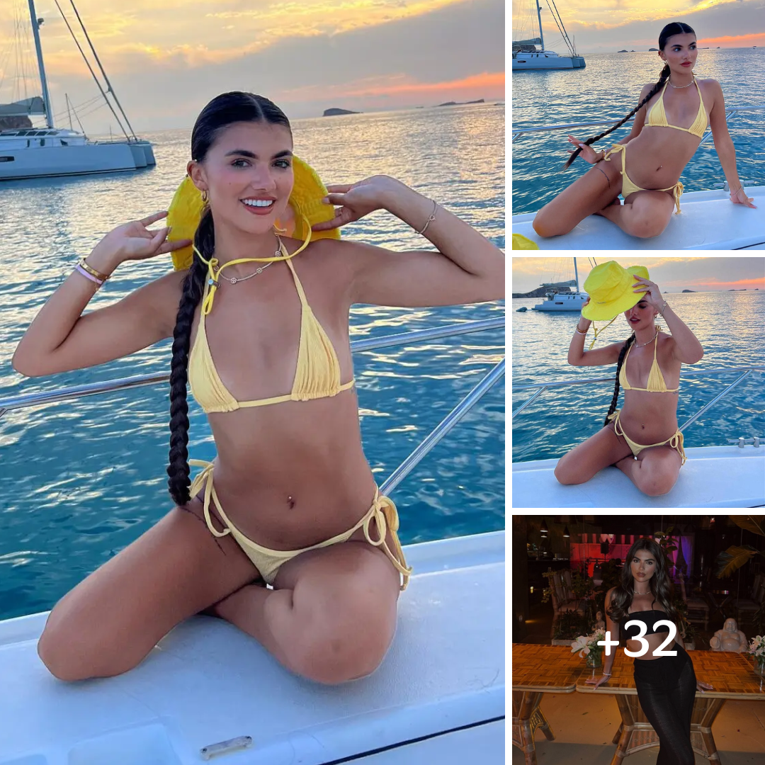 ‘Love Island’ Finalist Samie Elishi Drops Jaws In A Yellow Drawstring Bikini