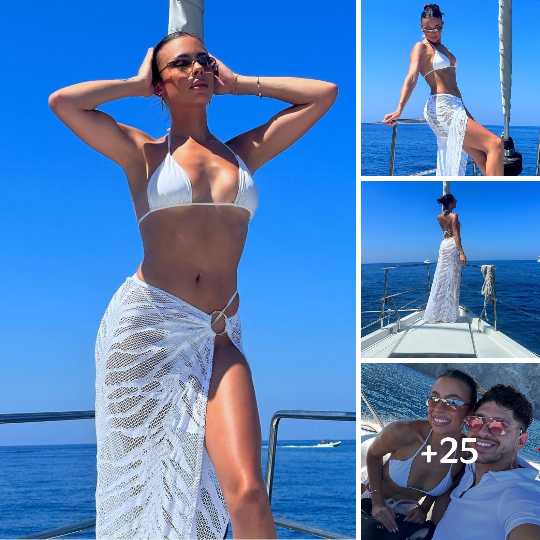 Kayla Richart In Two-Piece Swimsuit Flaunts Toned Abs During ‘End Of Summer Euro Trip’