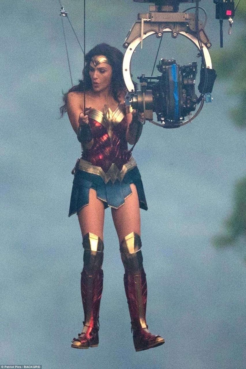 Here she goes: Gal is hard at work on the sequel, with the new flick titled Wonder Woman 1984